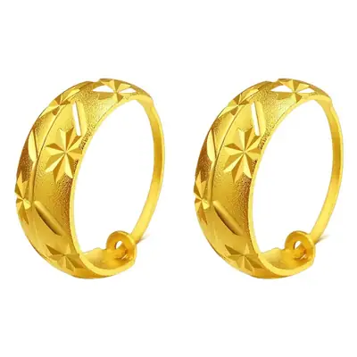 Vietnam Gold Star Earrings for Women