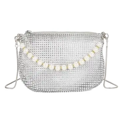 Full Diamond Pearl Pearl Bag for Women Party Evening