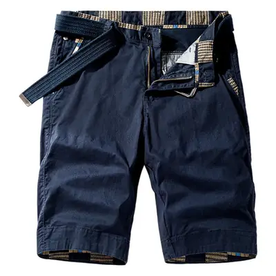 Red Cotton Shorts for Girls, Plain Design, Cross-border, 63651