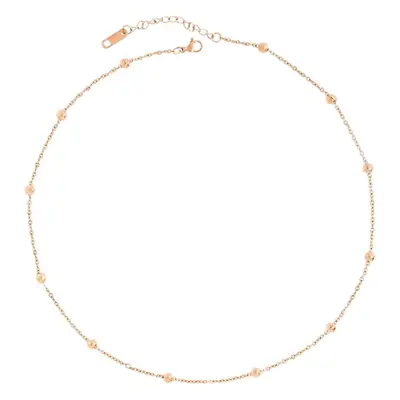 Gold Beaded Necklace for Women - Elegant & Lightweight