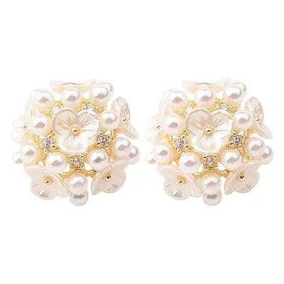Fairy Flower Ear Clip No Hole Mosquito Repellent Earrings