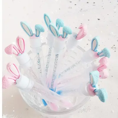Rabbit Ear Mascara Brush Transparent Tube
