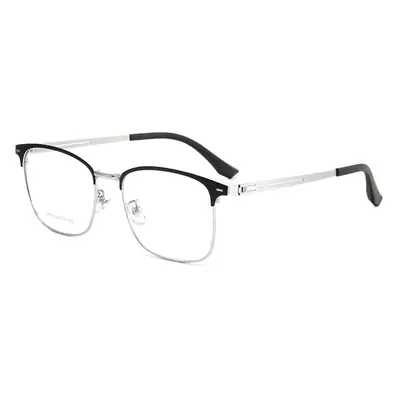 Ultra-light Titanium Glasses for Men Black Frame