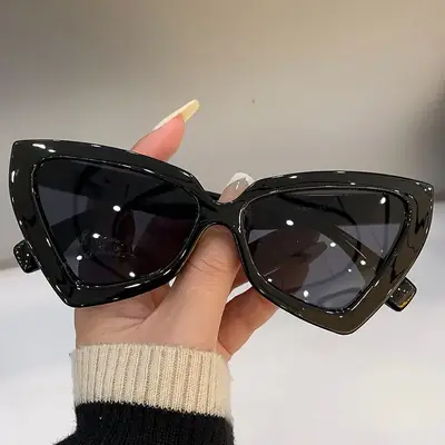 Cat's Eye Anti-UV Women Sunglasses Brown 2022