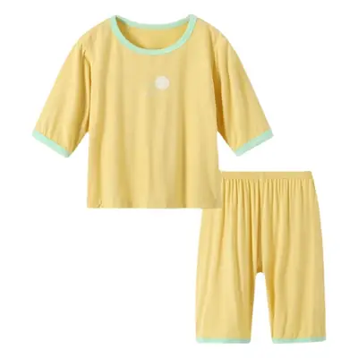 Baby Modal Summer Suit Brown Two-Piece