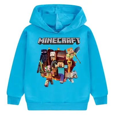 Minecraft Kids Hoodie Yellow 100CM