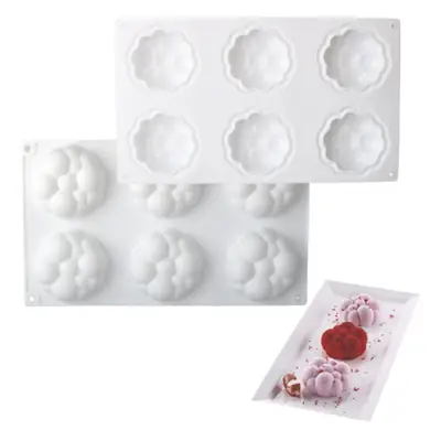 Shenhong 6 Round Bubble Mousse Cake Mold 237x47mm