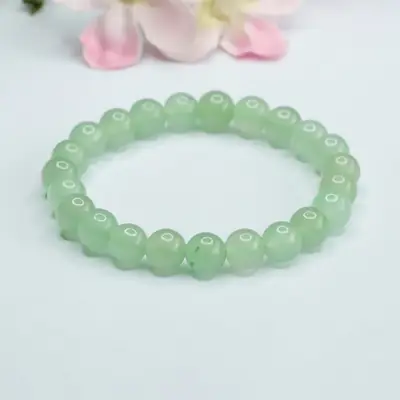 Guan Yu Jade Bracelet Single Circle Green Women