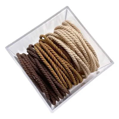 Unnatural Hair Rope 1000 Pcs Rubber Band for Girls