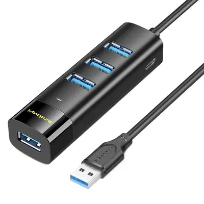 Cross-border USB 3.0 Hub 4-Port Laptop Dock Station