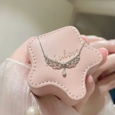 Women's Fireworks Castle Necklace with Diamond Collar