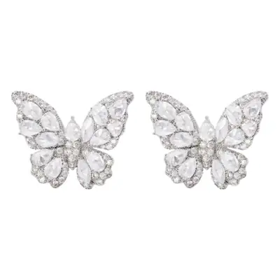 Luxury Butterfly Zircon Earrings for Women