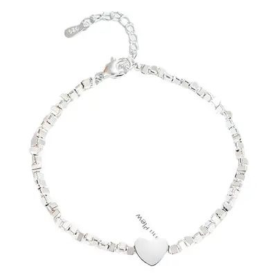 Broken Silver Two Love Bracelet for Women