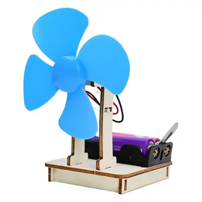 Electric Mini Fan for Kids Science Toy