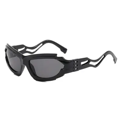 Futuristic Blue Sunglasses for Men 2023