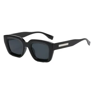 New Fashion Cross-border Sunglasses Black Telescopic