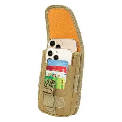 Men's Multifunctional Mobile Phone Bag with Molle Accessory