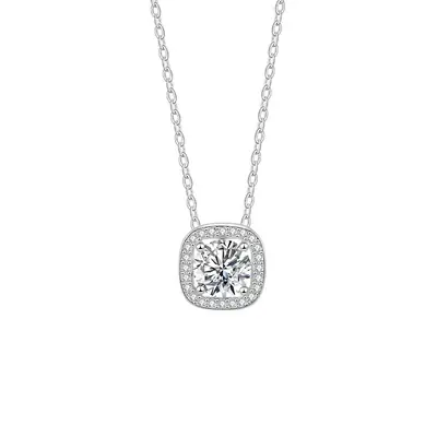 Cubic Sugar Shape Zircon Necklace for Women