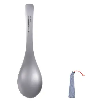 Pure Titanium Camping Spoon Lightweight Portable Rice Spoon