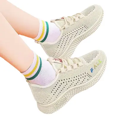 Women's 2023 Flying Woven Breathable Sneakers