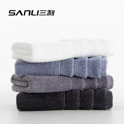 Sanli New Square Black Absorbent Towel
