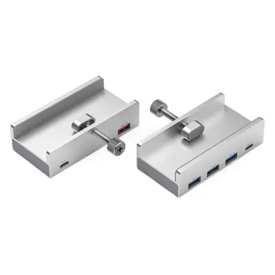 New Aluminum Snap-On Splitter Docking Station Office Desk