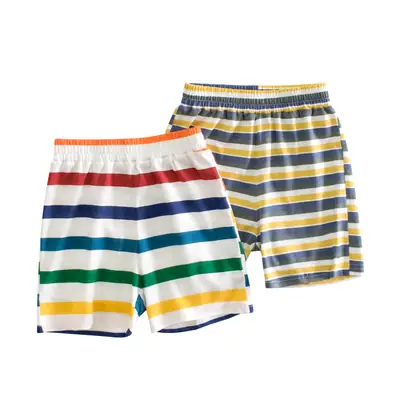 27Kids Cross-Border Kids Shorts Striped Baby Boys Summer