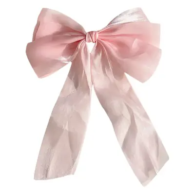 2023 Spring Sweet Mesh Hairpin Bow Clip Back
