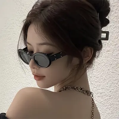Women Sunglasses High-End Light Luxury Street Style
