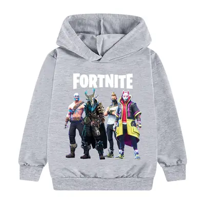Fortnite Cartoon Hoodie Green for Kids