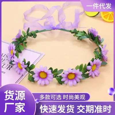 Pink Floral Hairband for Girls & Women