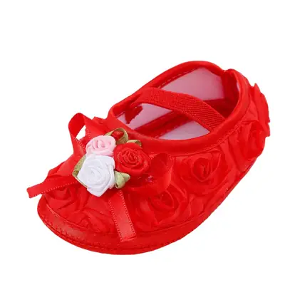 2023 New Spring, Summer and Autumn Baby Shoes 0-1 Years Old Soft Soled Princess Shoes 2-5-7-10 Months Newborn Baby Toddler Shoes