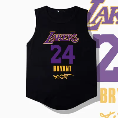 Lakers Bryant No. 24 Sleeveless Vest Men