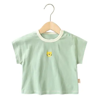 Infant T-Shirt Mint Green Short Sleeve Baby Boys