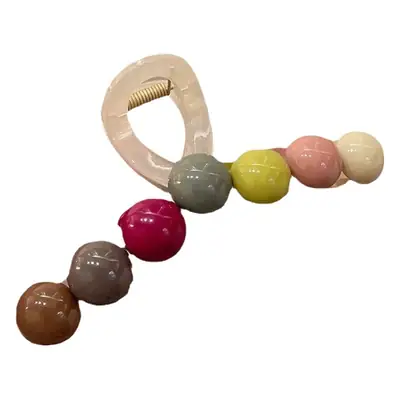 2023 New Clamp Large Hairpin with Rainbow Candy Clips