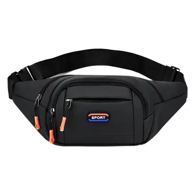 Men's Waterproof Crossbody Sports Bag Black