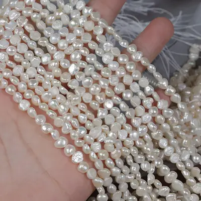 40-41cm Natural Freshwater Pearl Beads 5-6mm