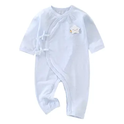 Baby Modal Summer Jumpsuit White Elastic Newborn
