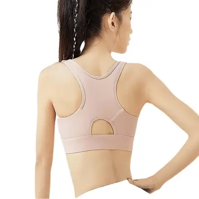 361 Sports Bra Shock-Proof High-Strength Front Zipper Large Size Yoga Bra Fitness All-In-One Sports Vest for Women