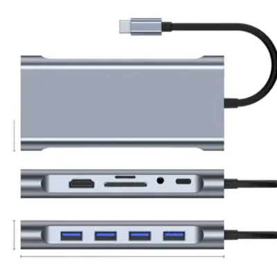 Cross-Border Type-C Docking Station Multi-Function Hub