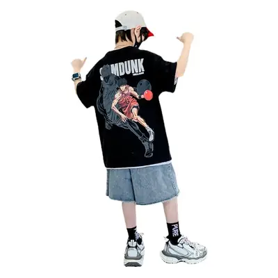 Boys Cotton Graphic T-Shirt Summer Medium