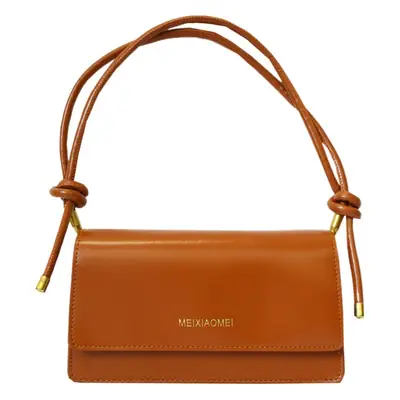 Women's New French Style Brown Shoulder Crossbody Bag