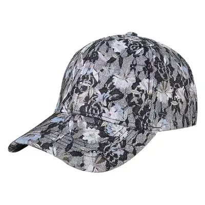Women's Lace Printed Baseball Cap Sunshade Cap