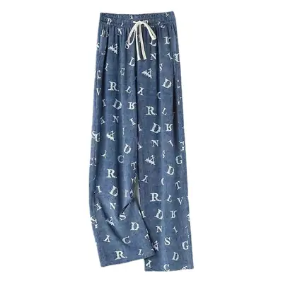 2025 Summer Women Ice Silk Denim Pants Narrow Wide Leg