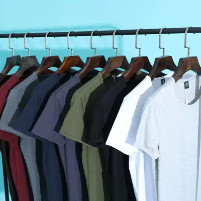 Men Olive Green Lycra T-Shirt Round Neck Summer Casual