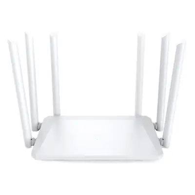 White 3-Antenna Wireless Router for Home Office