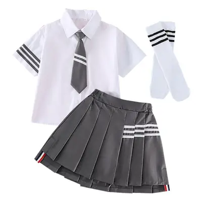 Girls Preppy Jk Suit 2025 Summer Medium Large