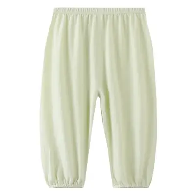 Baby Pants Bamboo Fiber Summer White Anti-Mosquito