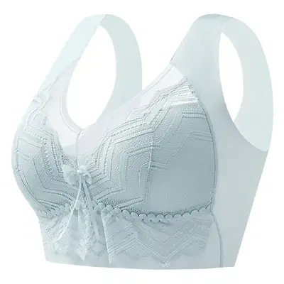 New Seamless Lace Bra Big Chest Small Gathered Cup Tube Bra