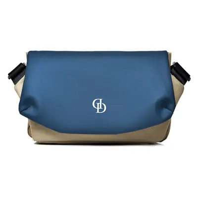 Men's Black Oxford Messenger Bag Large Capacity